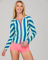 Rosa Rashie - Capri Blue