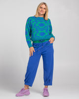 Guru Track Pant - Cobalt