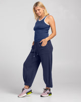 Bellissimo Tank - Navy/Ecru