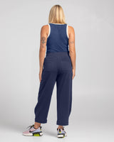 Bellissimo Tank - Navy/Ecru