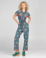 Amalfi Jumpsuit - Spliced Lettie