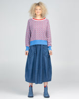 Guru Skirt - Mid Wash Denim