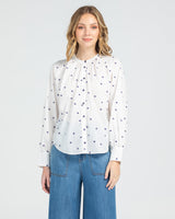 Starry Night Shirt - Blue/White