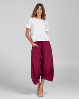 Guru Pant - Deep Magenta