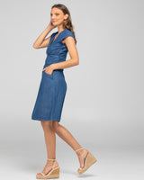 Daisy Dress - Mid Wash Denim