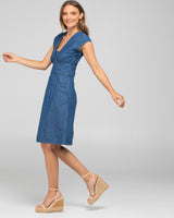 Daisy Dress - Mid Wash Denim