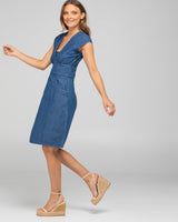 Daisy Dress - Mid Wash Denim