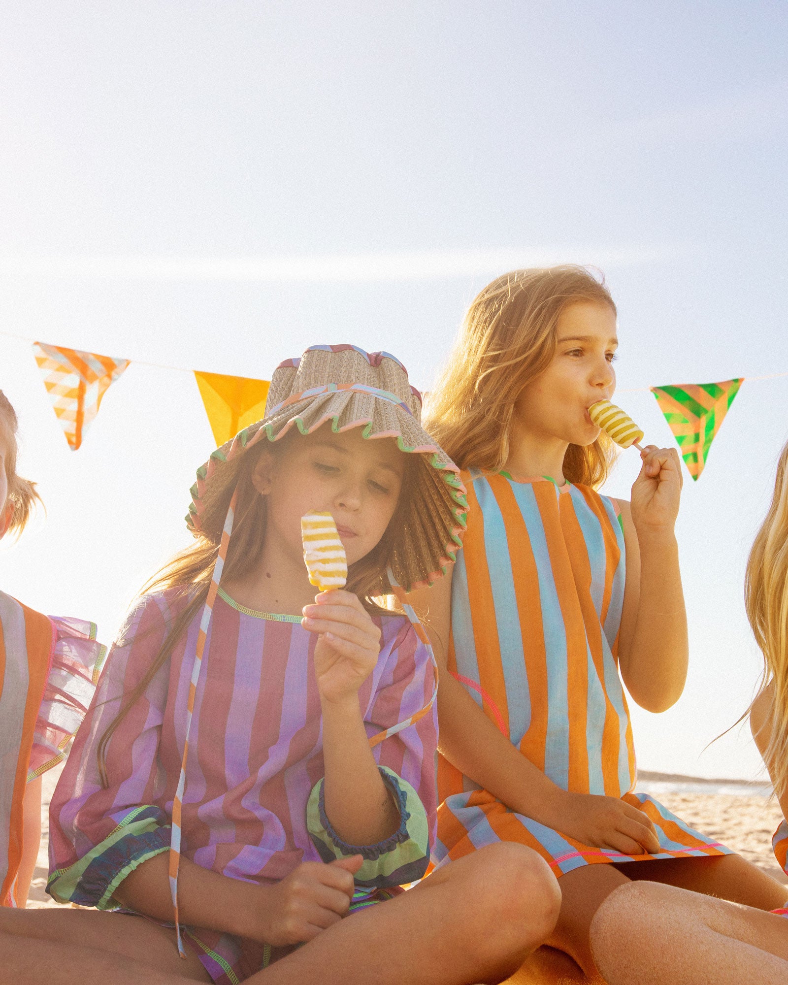Luxe Capri Hat Child - Confetti Coast