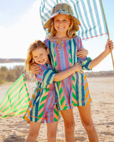 Kids Lucia Playsuit - Capri Splice