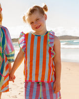 Kids Evelina Top - Capri Splice