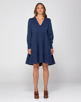 Rossi Dress - Navy Juno