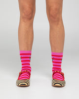 Smile Socks - Pink Multi