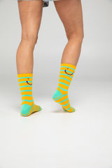 Smile Socks - Yellow Multi