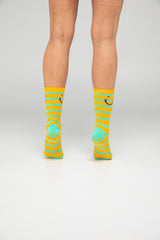 Smile Socks - Yellow Multi