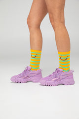Smile Socks - Yellow Multi