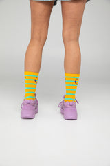 Smile Socks - Yellow Multi