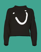 Smile Jumper - Black & White
