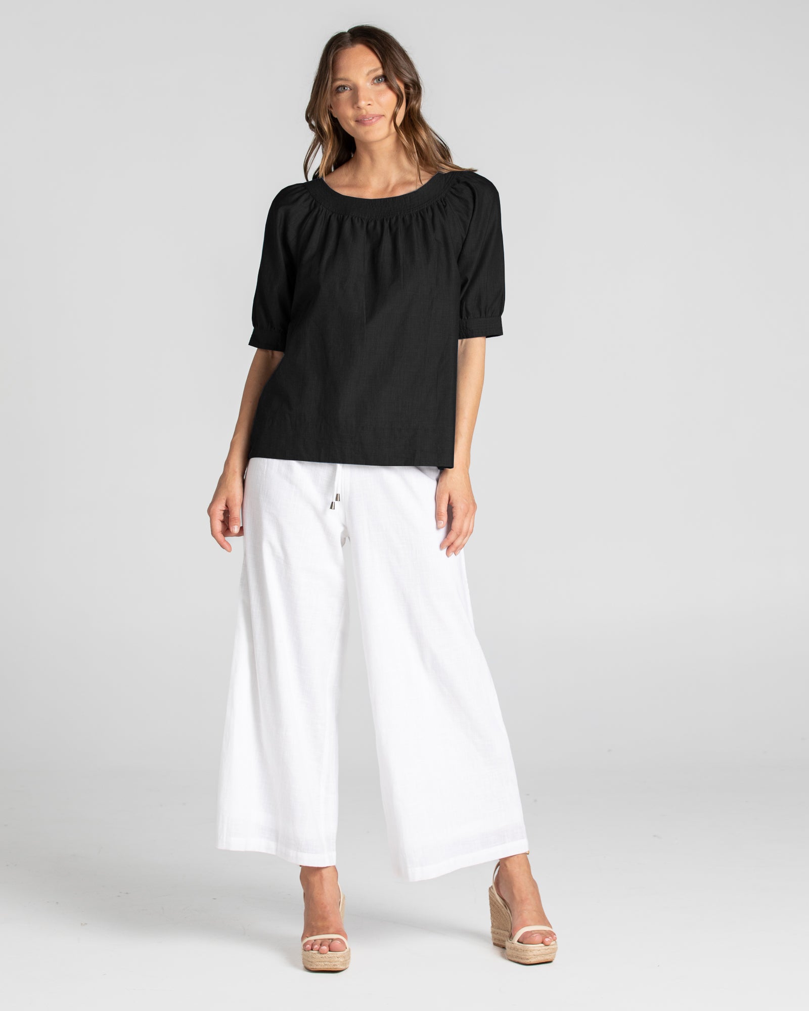 Ria Pant No Pockets - White