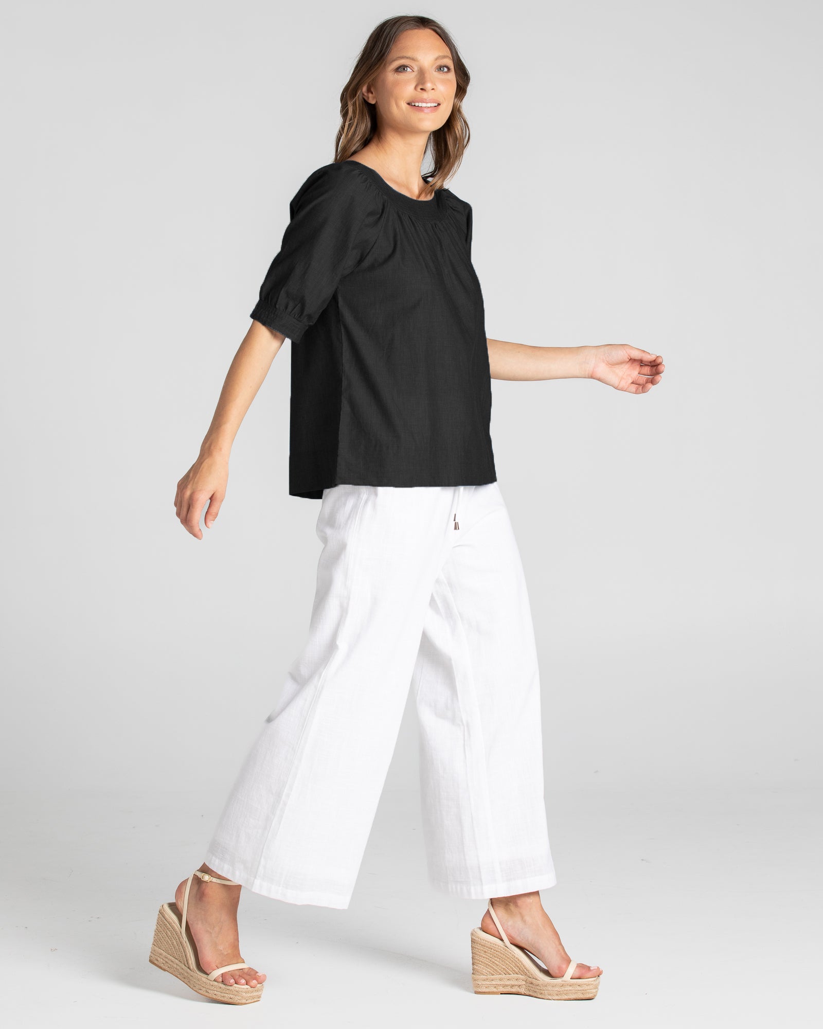 Ria Pant No Pockets - White