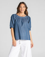 Bliss Top - Chambray