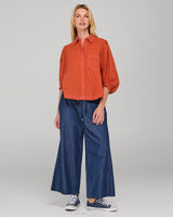 Pari Shirt - Burnt Orange