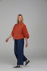 Pari Shirt - Burnt Orange