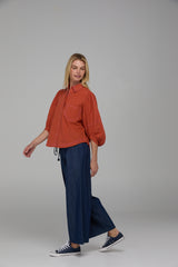 Pari Shirt - Burnt Orange