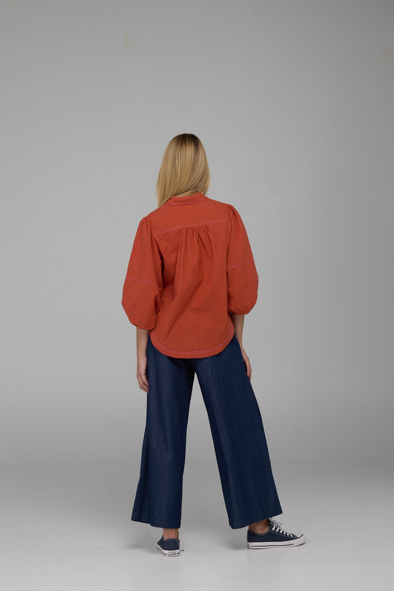 Pari Shirt - Burnt Orange