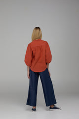 Pari Shirt - Burnt Orange