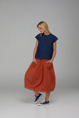 Guru Skirt - Burnt Orange