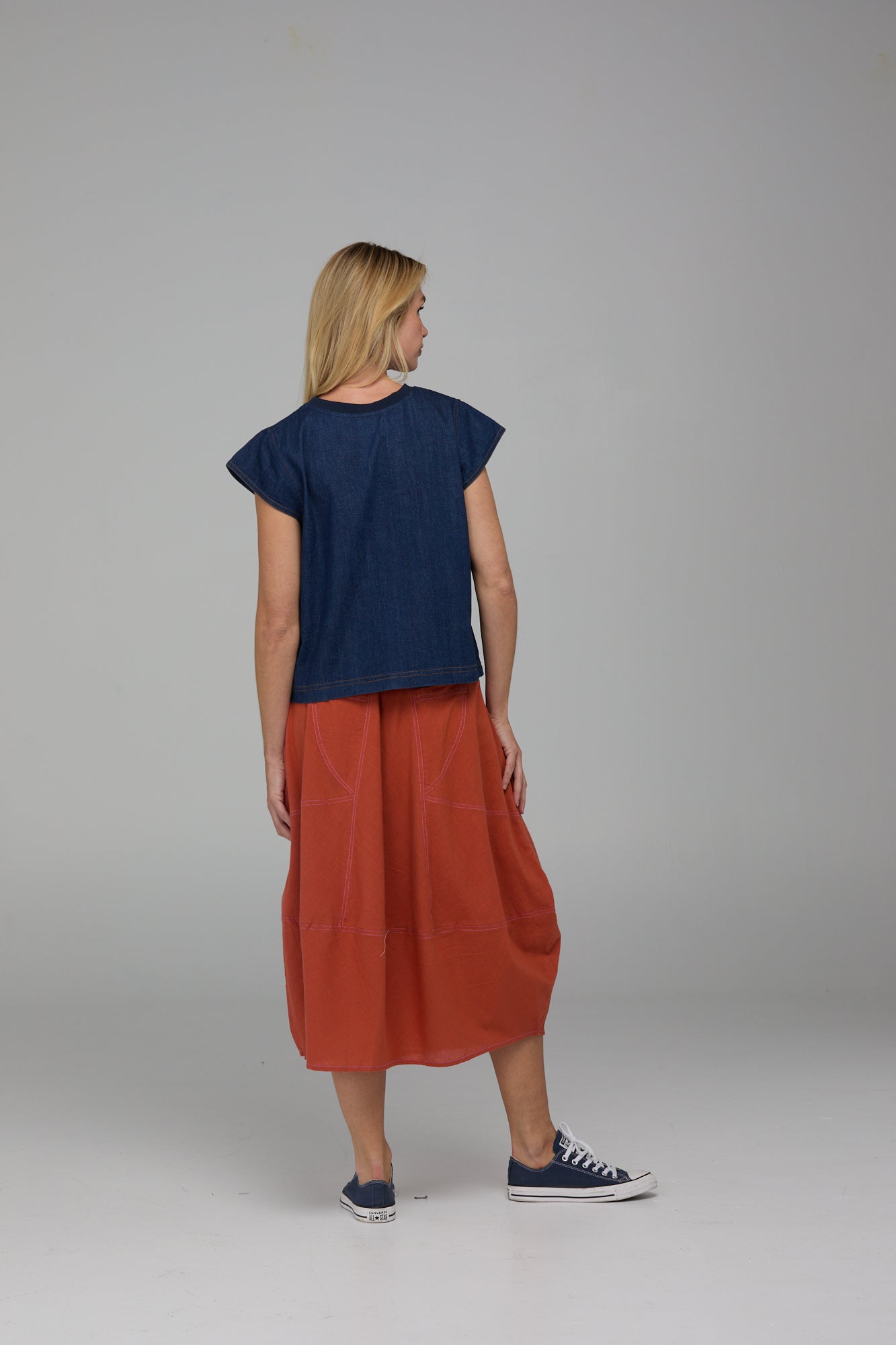 Guru Skirt - Burnt Orange