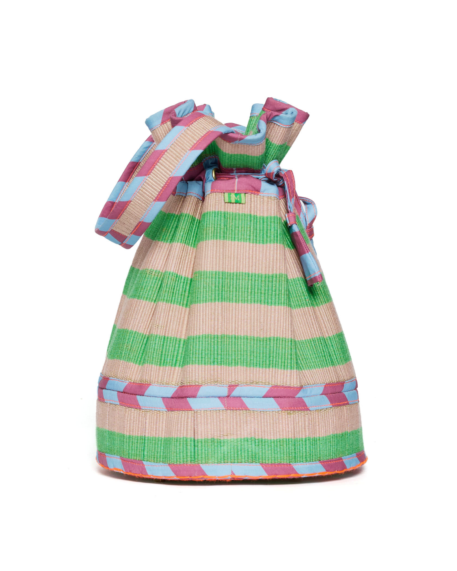 Midi Leisure Tote - Stripe Spritz