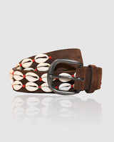 Shell Belt - Shell/Suede