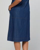 Fumi Dress - Dark Denim