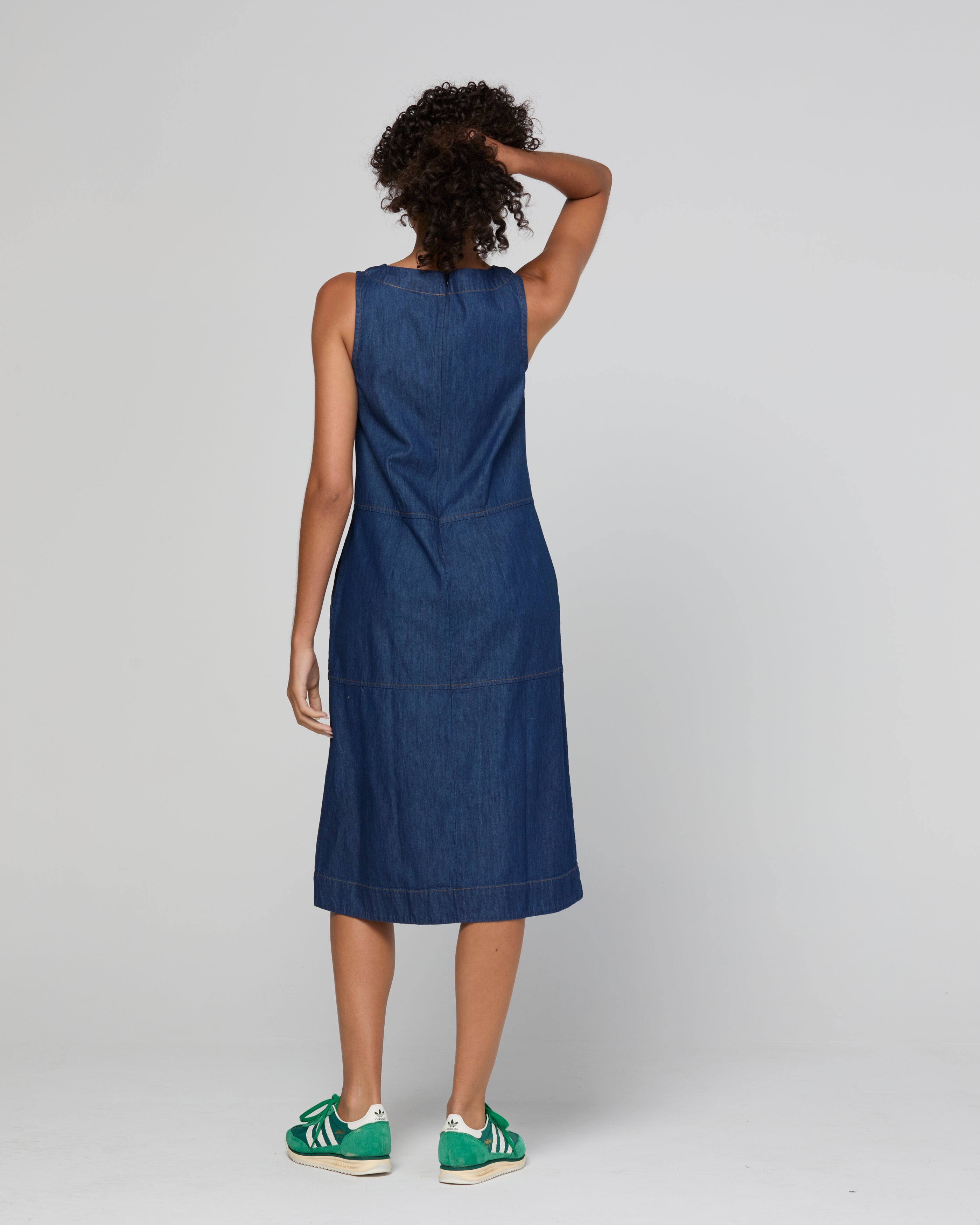 Fumi Dress - Dark Denim
