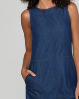 Fumi Dress - Dark Denim