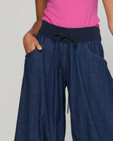 Guru Pant - Dark Denim Contrast Stitching