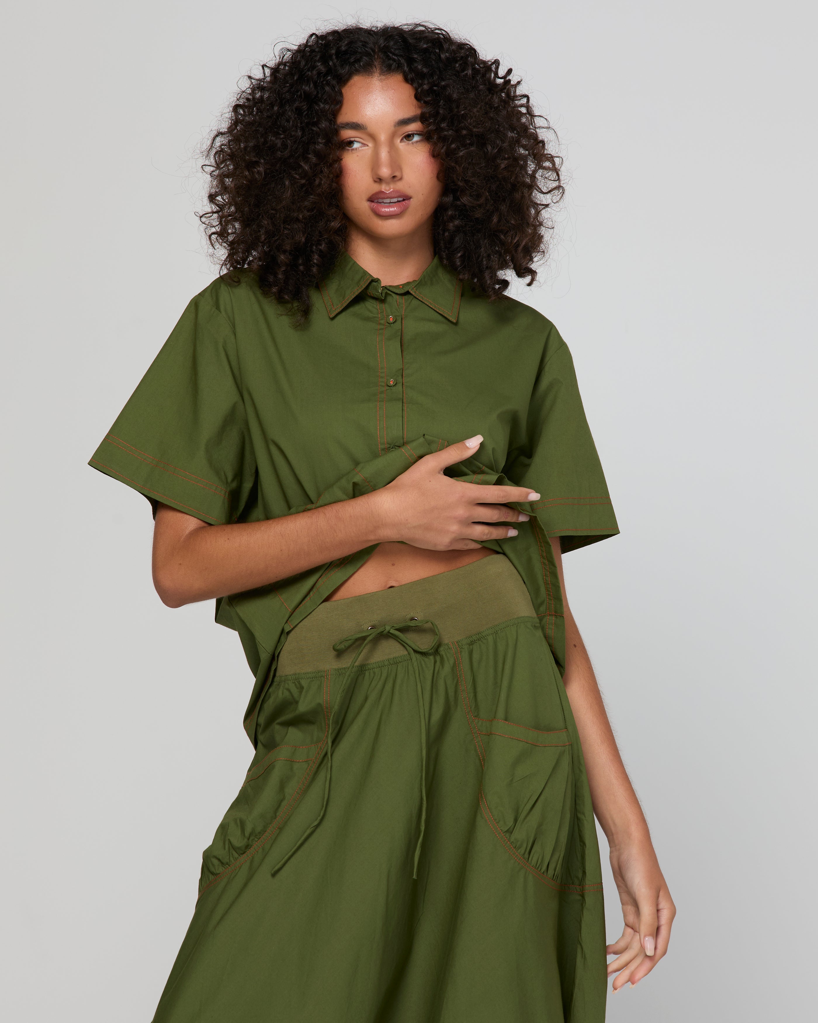 Hatsu Shirt - Chive