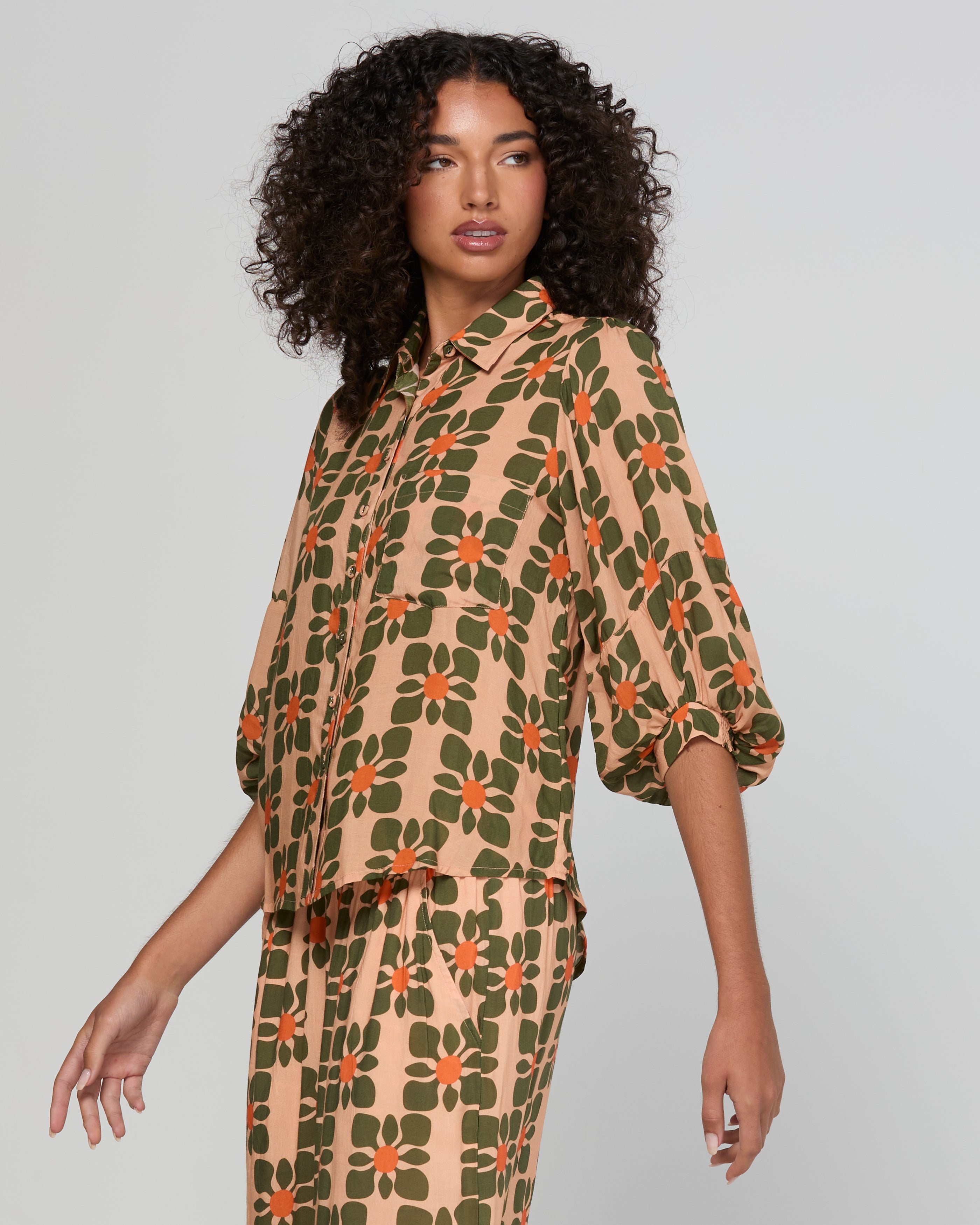 Pari Shirt - Dahlia
