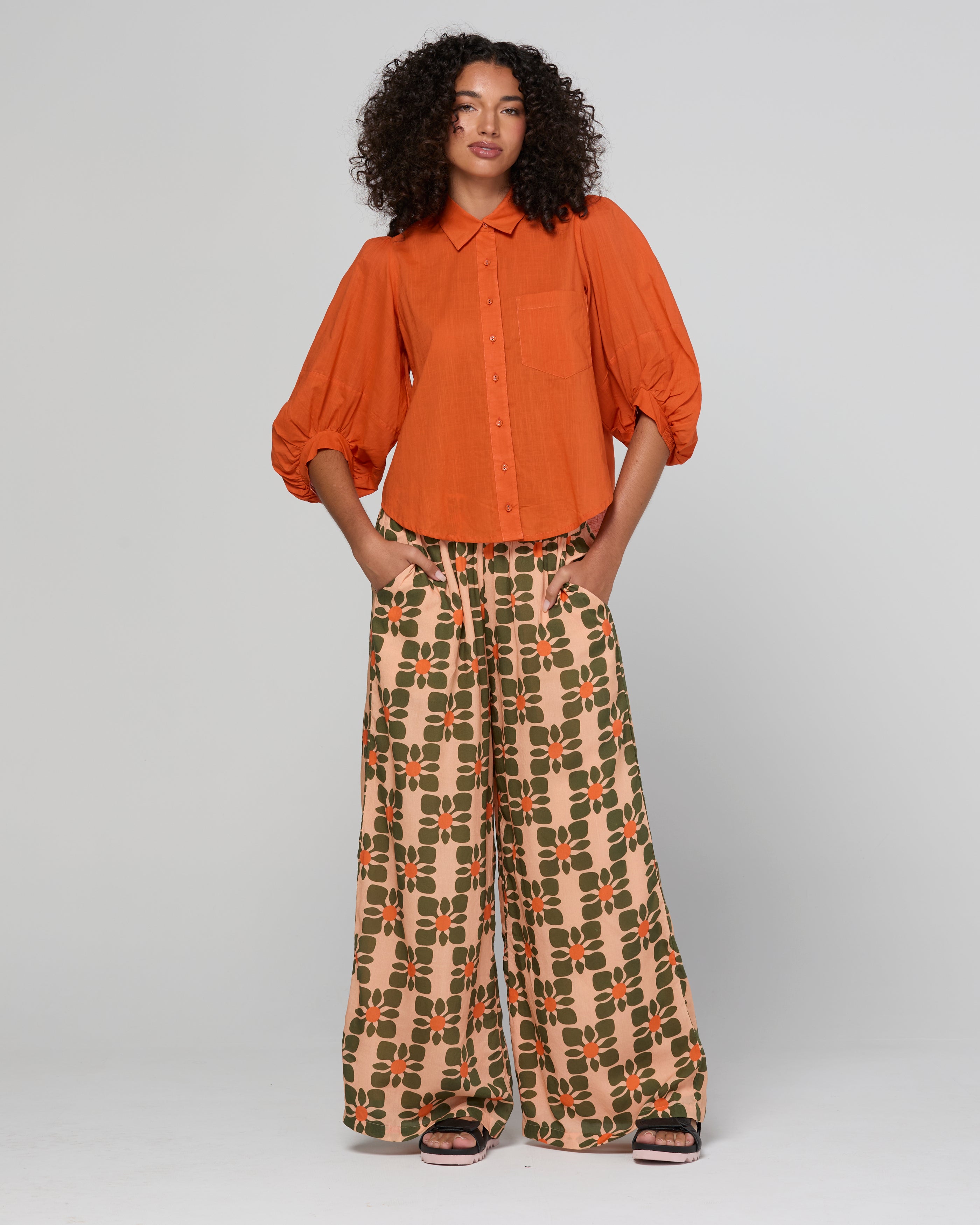 Pari Shirt - Rust