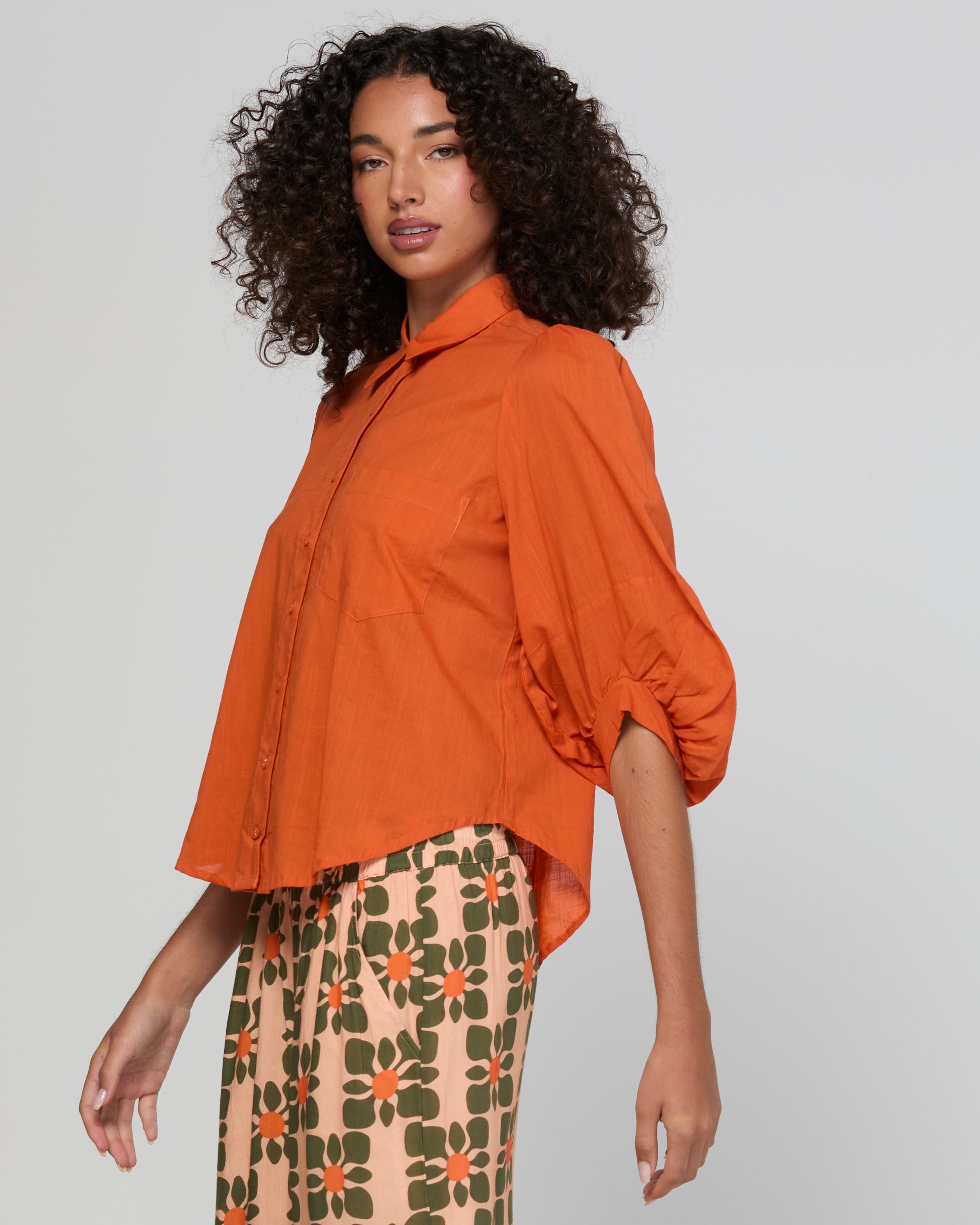 Pari Shirt - Rust
