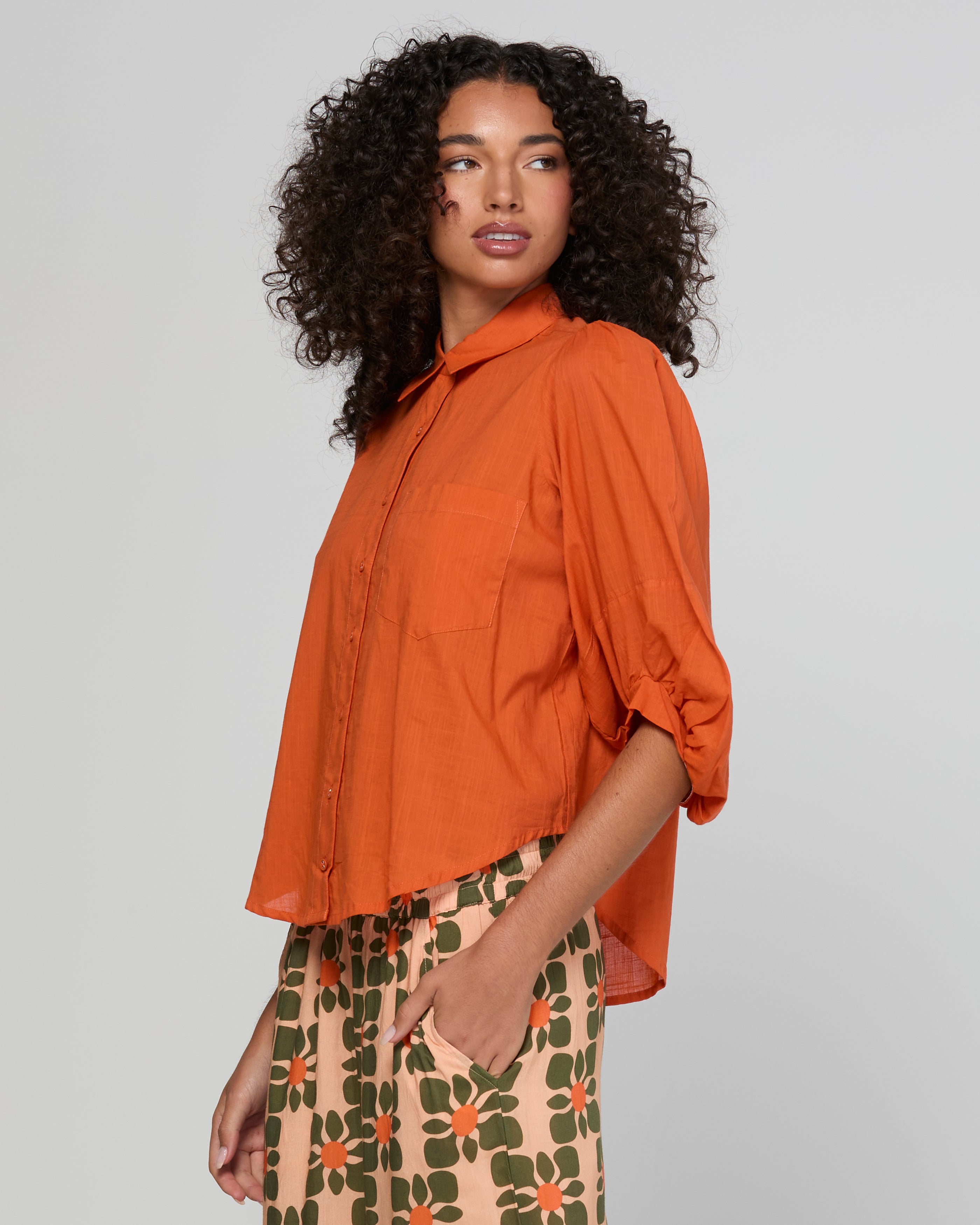 Pari Shirt - Rust