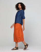 Fumiko Tee - Dark Denim