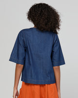 Fumiko Tee - Dark Denim