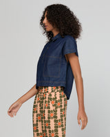 Fumiko Top - Dark Denim