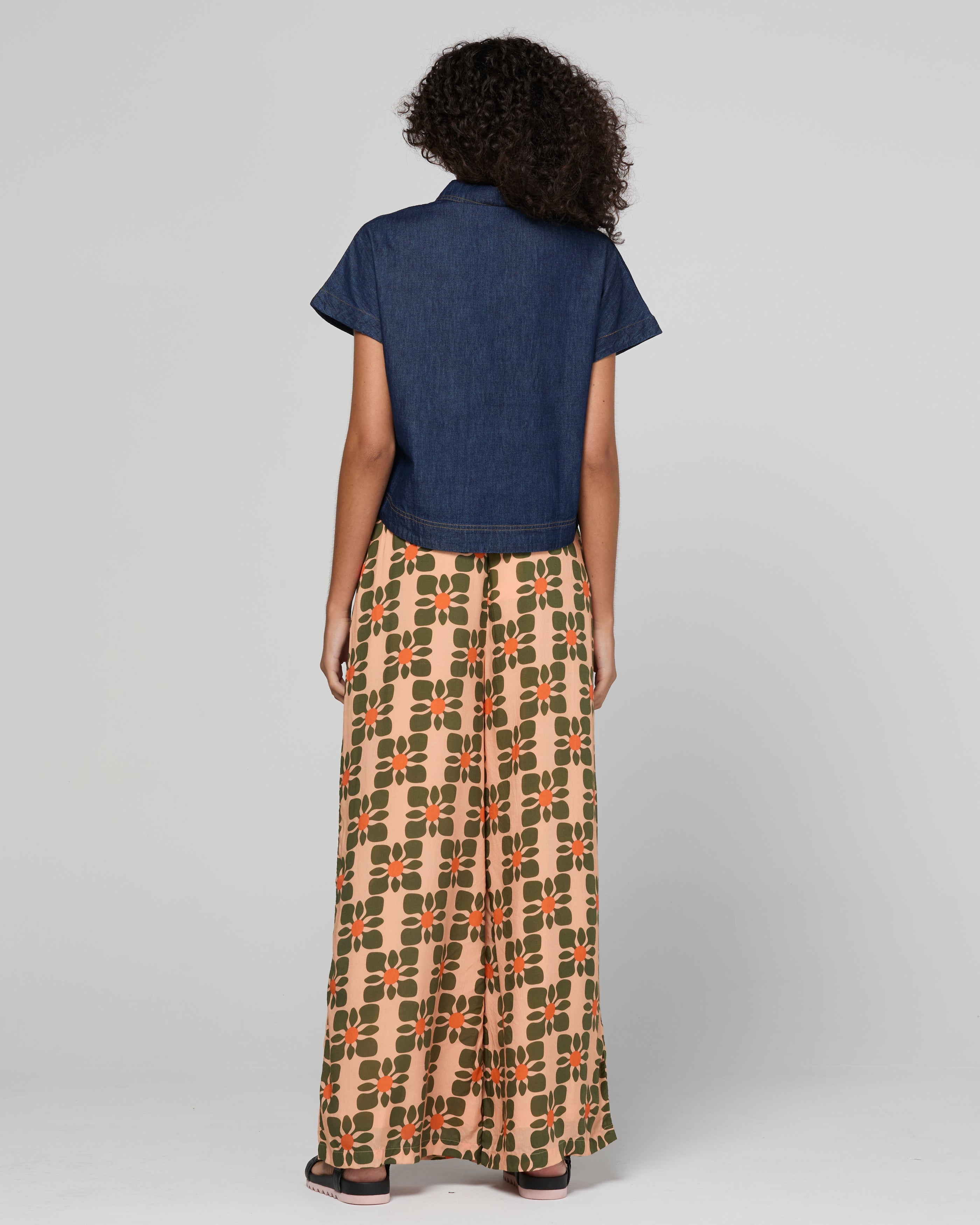 Fumiko Top - Dark Denim