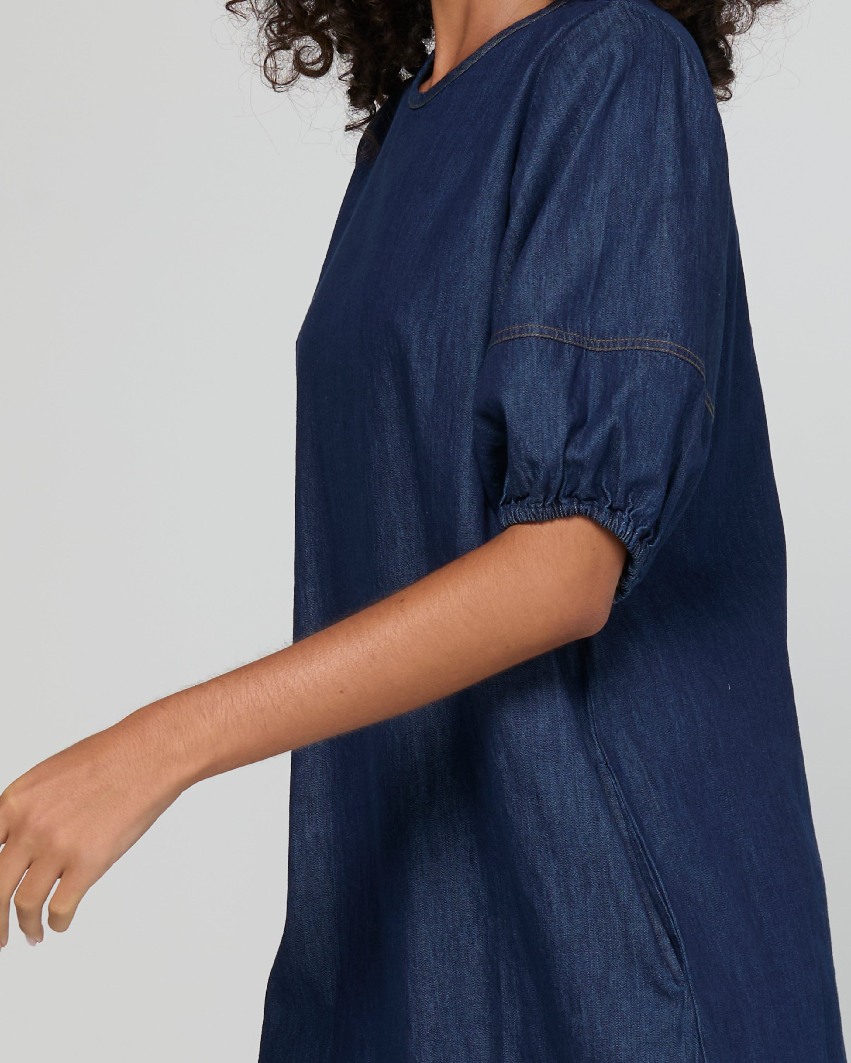 Ava Dress - Dark Denim
