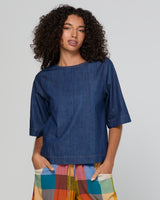 Fumiko Tee - Dark Denim