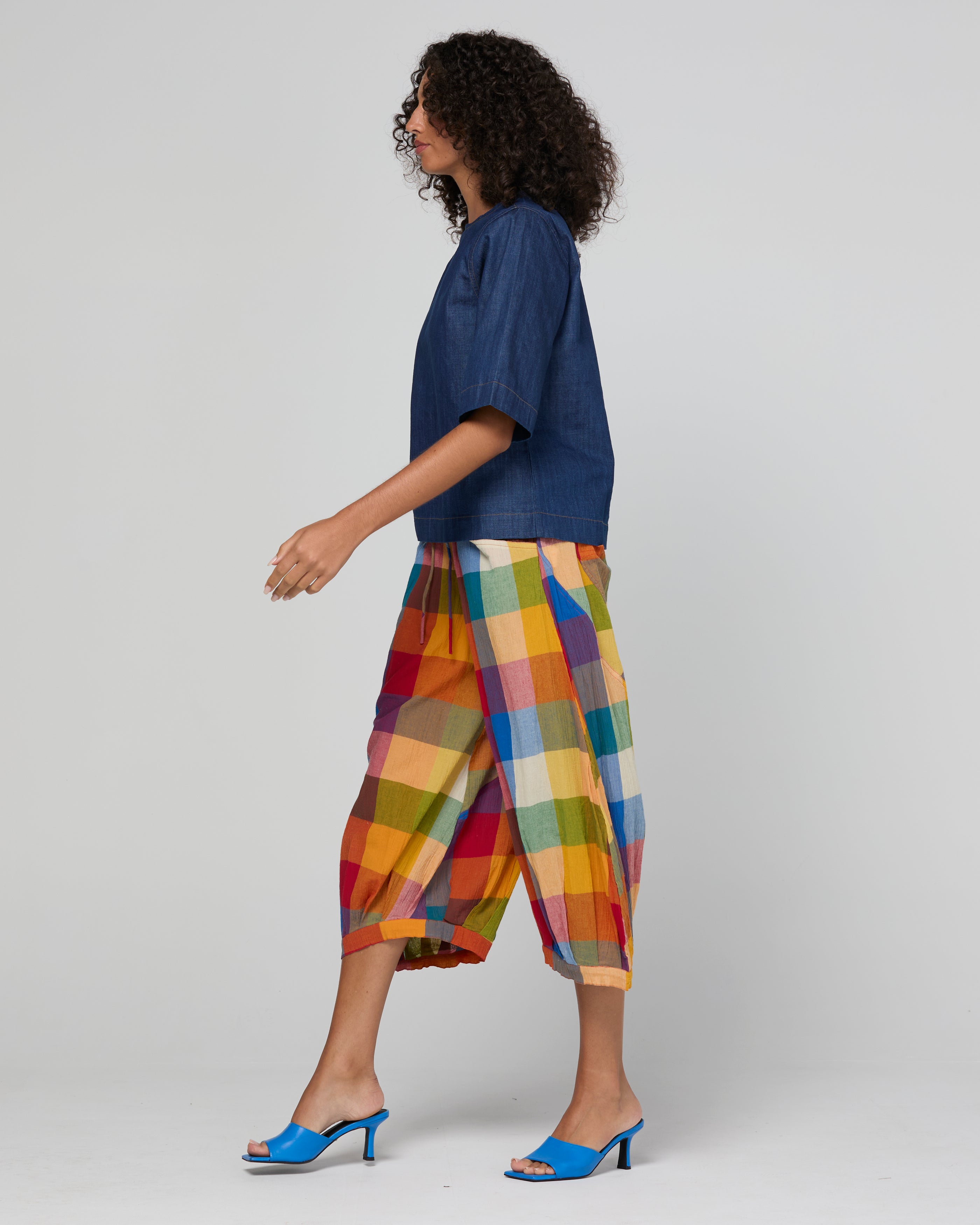 Fumiko Tee - Dark Denim