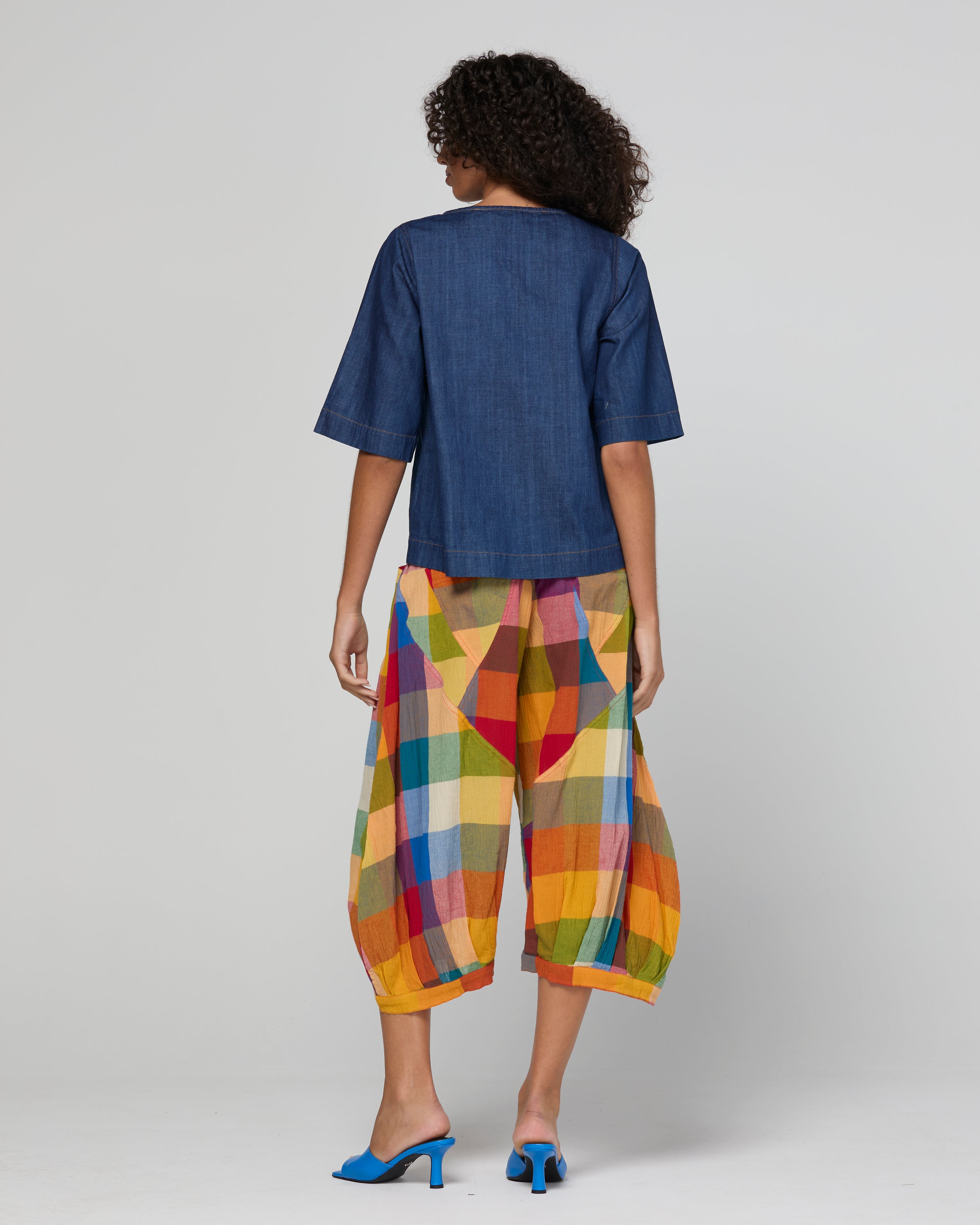 Fumiko Tee - Dark Denim